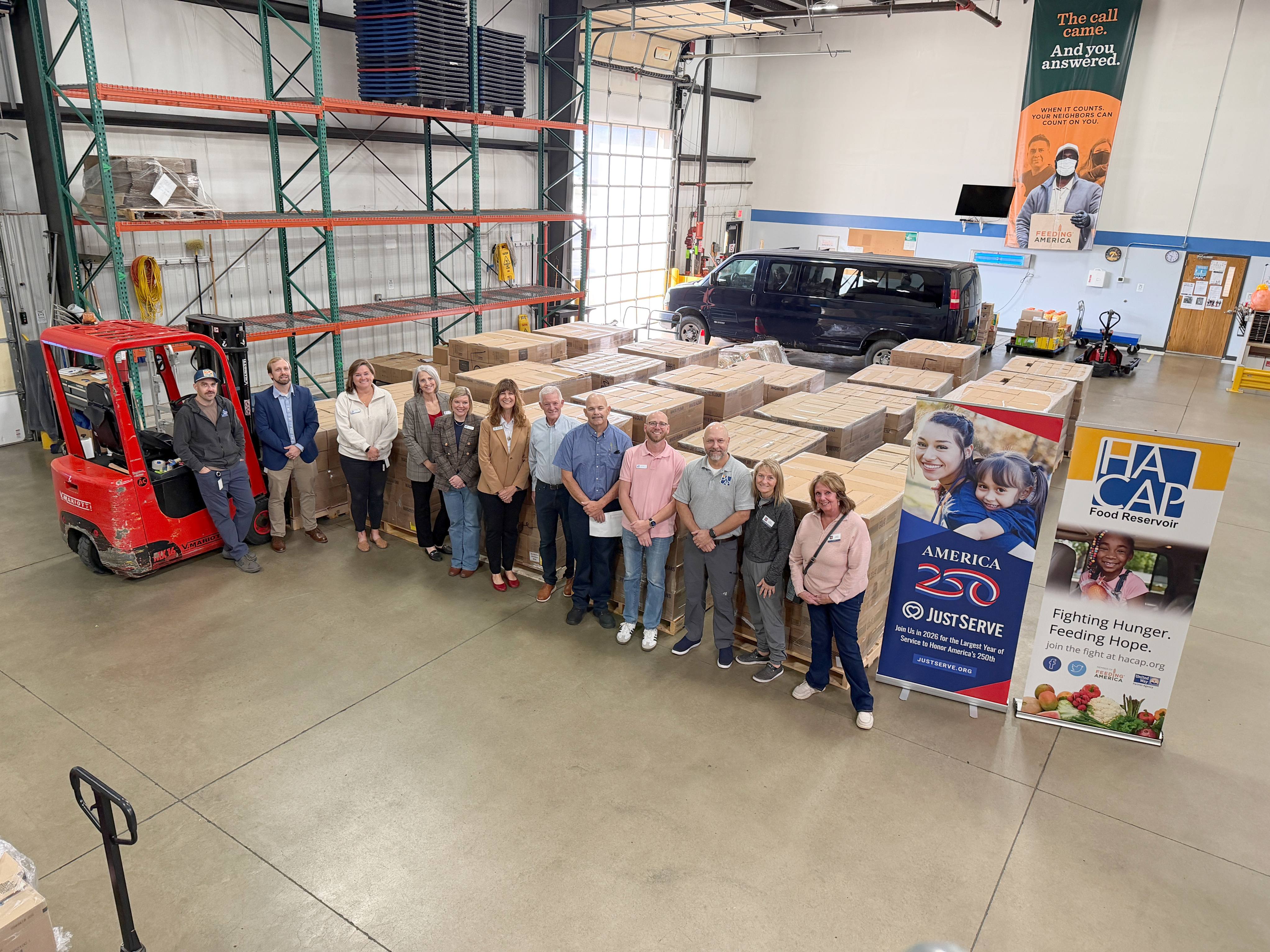HACAP Receives Semi-Truck of Food through America 250 Initiative