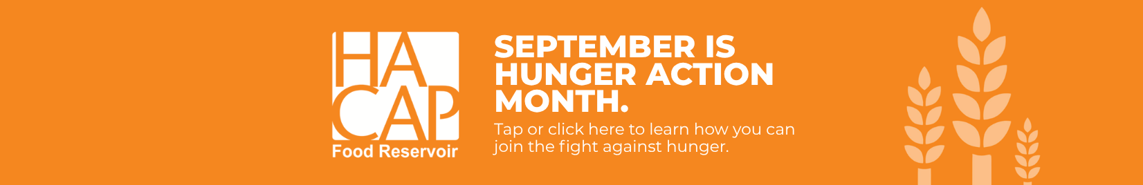 September is Hunger Action Month