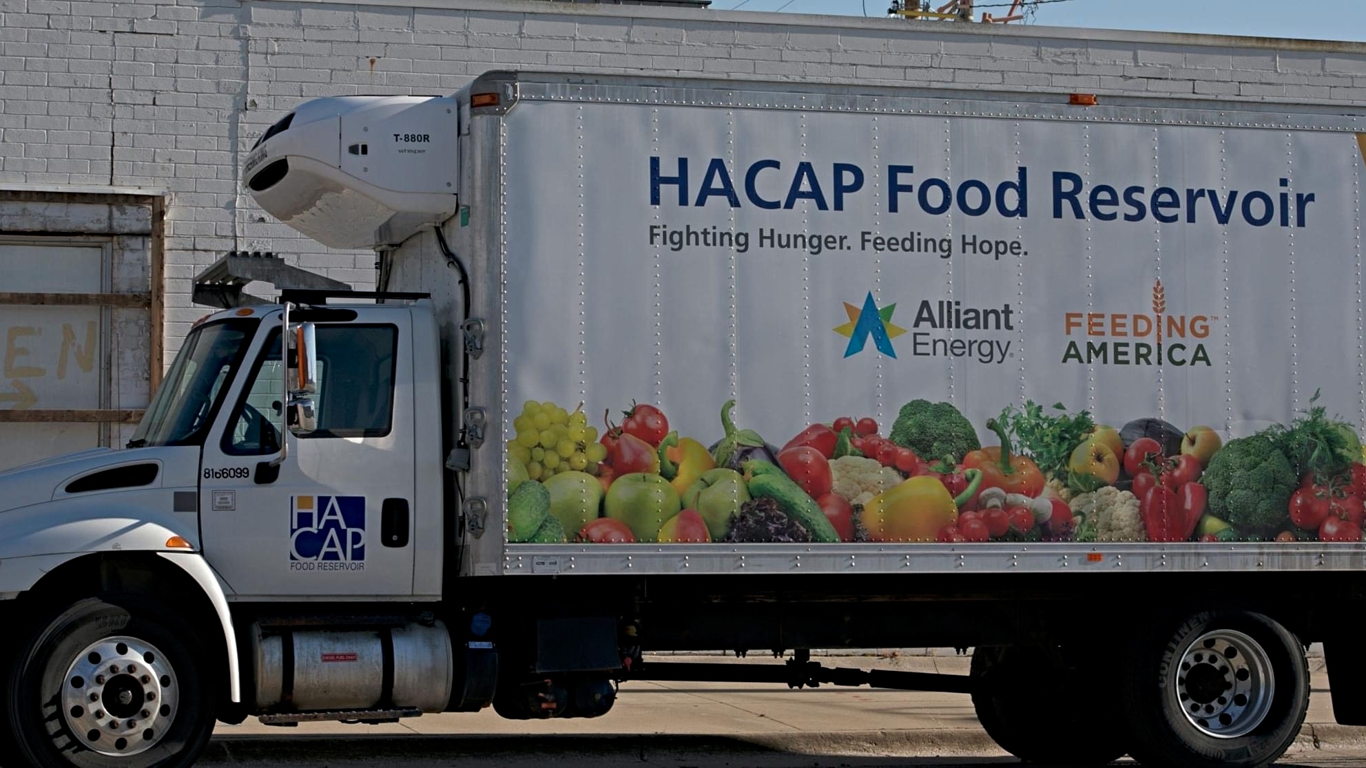 HACAP Food Reservoir truck completes a route to pick-up food that is on the verge of going bad from local retailers.