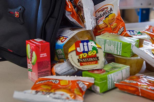 items to feed kids in backpacks